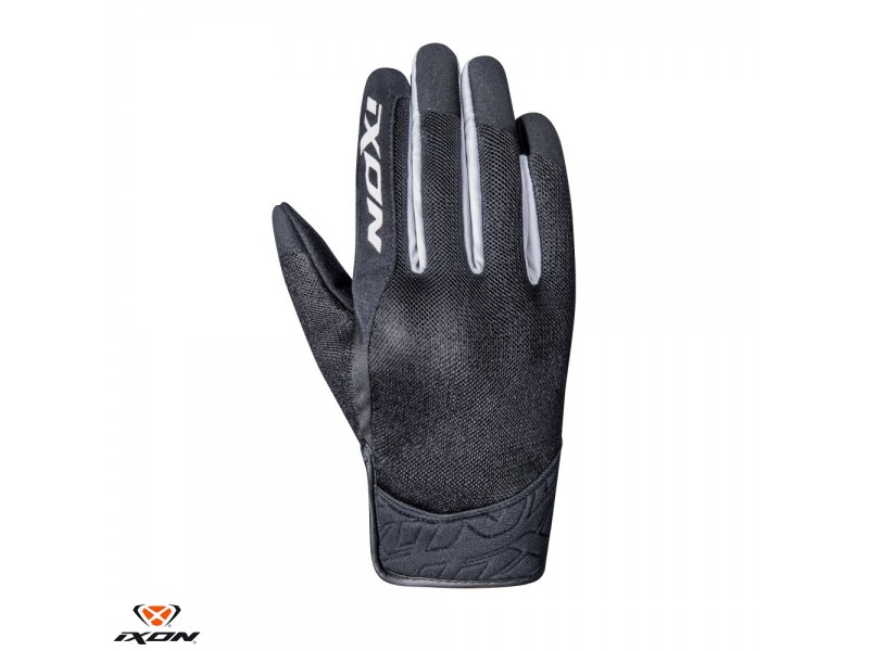 Manusi moto copii vara Ixon model RS Slicker Kid CS culoare: negru/alb Manusi moto copii vara Ixon model RS Slicker Kid CS culoare: negru/alb