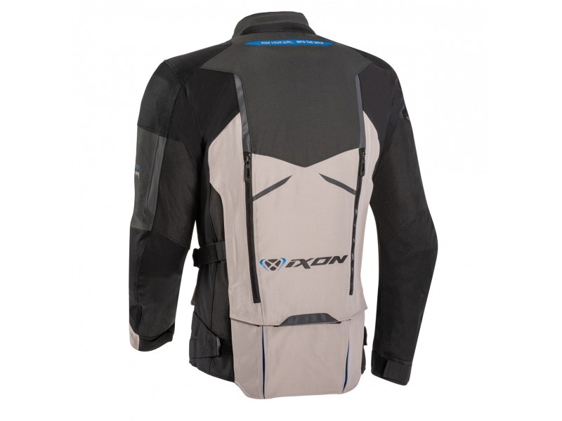 Geaca (jacheta) motociclete barbati Touring/Adventure Ixon All season model Ragnar MS culoare: negru/antracit/gri
