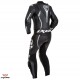 Costum (combinezon) motociclete femei piele Ixon vara model Vortex Lady LS culoare: negru/alb Costum (combinezon) motociclete femei piele Ixon vara model Vortex Lady LS culoare: negru/alb