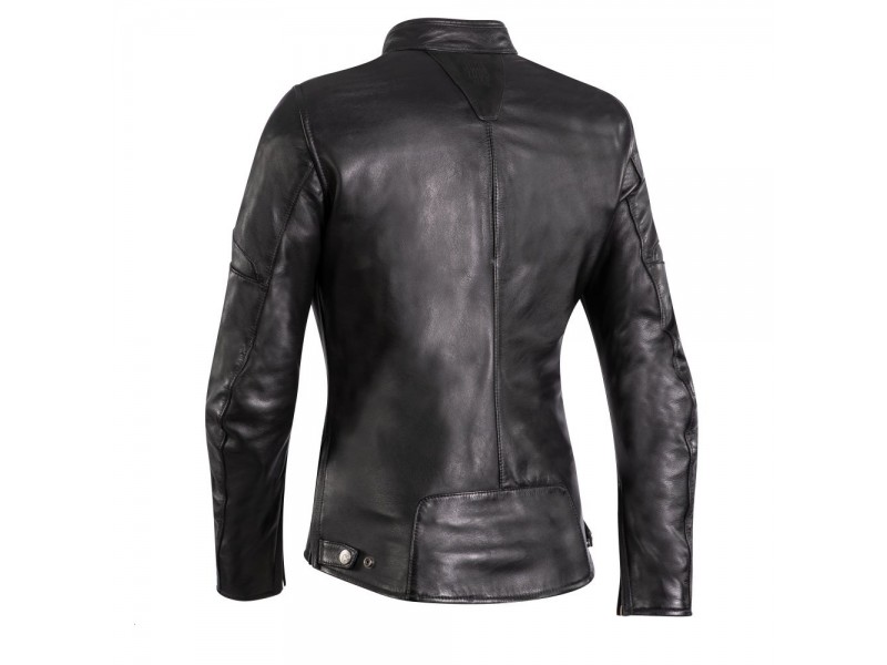 Geaca (jacheta) motociclete femei piele Urban/Heritage Ixon All season model Cranky LS culoare: negru