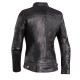 Geaca (jacheta) motociclete femei piele Urban/Heritage Ixon All season model Cranky LS culoare: negru