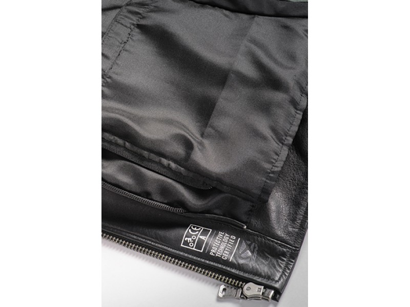 Geaca (jacheta) motociclete femei piele Urban/Heritage Ixon All season model Cranky LS culoare: negru Geaca (jacheta) motociclete femei piele Urban/Heritage Ixon All season model Cranky LS culoare: negru