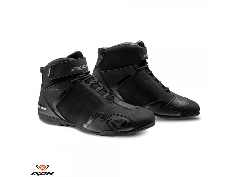 Ghete moto Roadster barbati All Season Ixon model Gambler WP MS culoare: negru (100% waterproof)