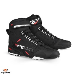 Ghete moto Roadster barbati vara Ixon model Killer MS culoare: negru/alb/rosu Ghete moto Roadster barbati vara Ixon model Killer MS culoare: negru/alb/rosu