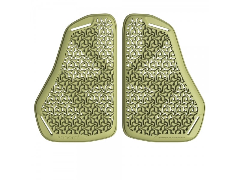 Set protectii piept omologate Ixon model FANOM CHEST B2 (Level 2) – culoare: khaki (Unisex)