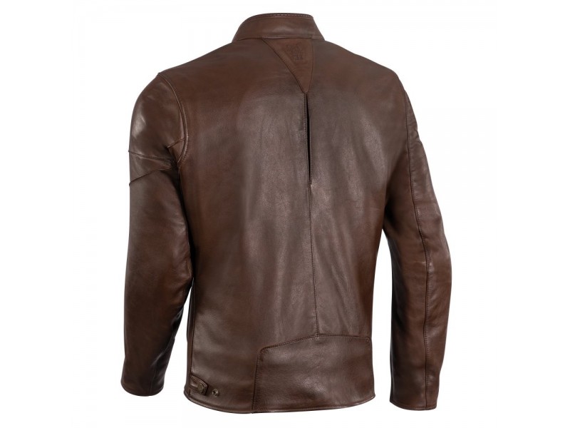 Geaca (jacheta) motociclete barbati piele Urban/Heritage Ixon All season model Cranky MS culoare: maro