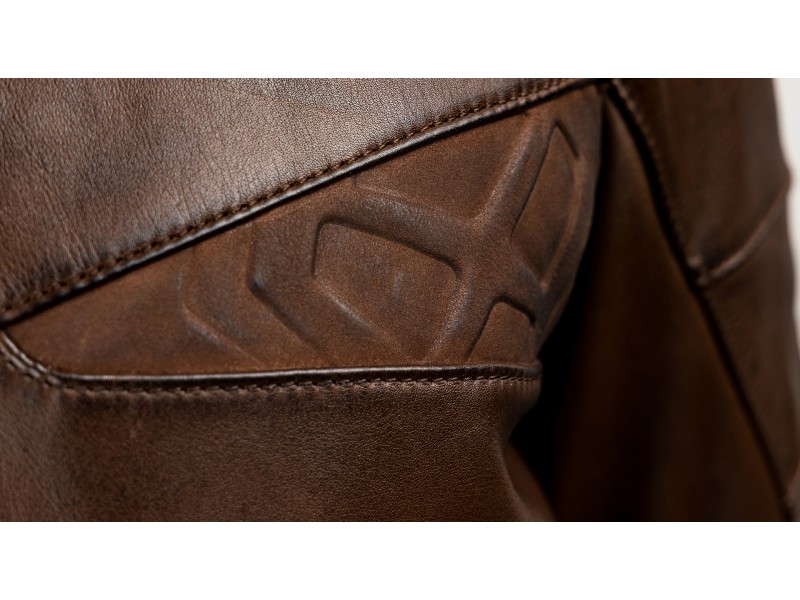 Geaca (jacheta) motociclete barbati piele Urban/Heritage Ixon All season model Cranky MS culoare: maro