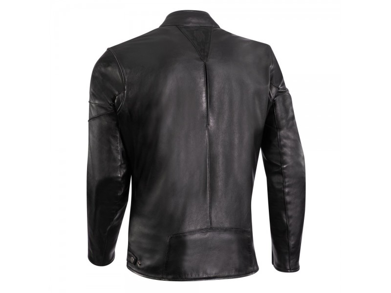 Geaca (jacheta) motociclete barbati piele Urban/Heritage Ixon All season model Cranky MS culoare: negru