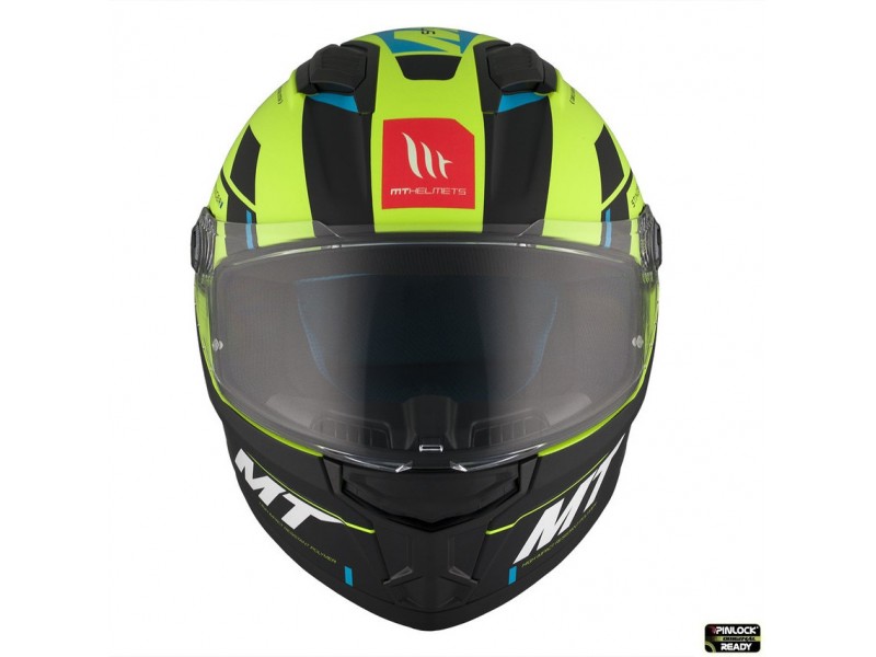 Casca integrala MT Stinger 2 Zivze C3 galben fluor mat - tip viziera: MT-V-28B Casca integrala MT Stinger 2 Zivze C3 galben fluor mat - tip viziera: MT-V-28B