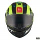 Casca integrala MT Stinger 2 Zivze C3 galben fluor mat - tip viziera: MT-V-28B Casca integrala MT Stinger 2 Zivze C3 galben fluor mat - tip viziera: MT-V-28B