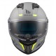Casca integrala MT Stinger 2 A12 gri mat - tip viziera: MT-V-28B