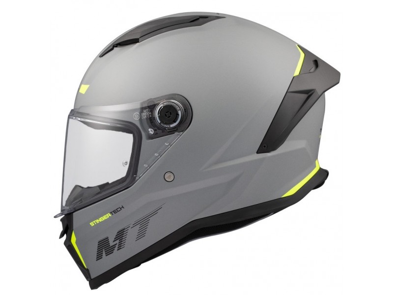 Casca integrala MT Stinger 2 A12 gri mat - tip viziera: MT-V-28B