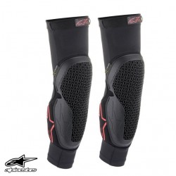 Set protectii coate adulti Alpine Star model MX Bionic Flex culoare: negru/rosu Set protectii coate adulti Alpine Star model MX Bionic Flex culoare: negru/rosu