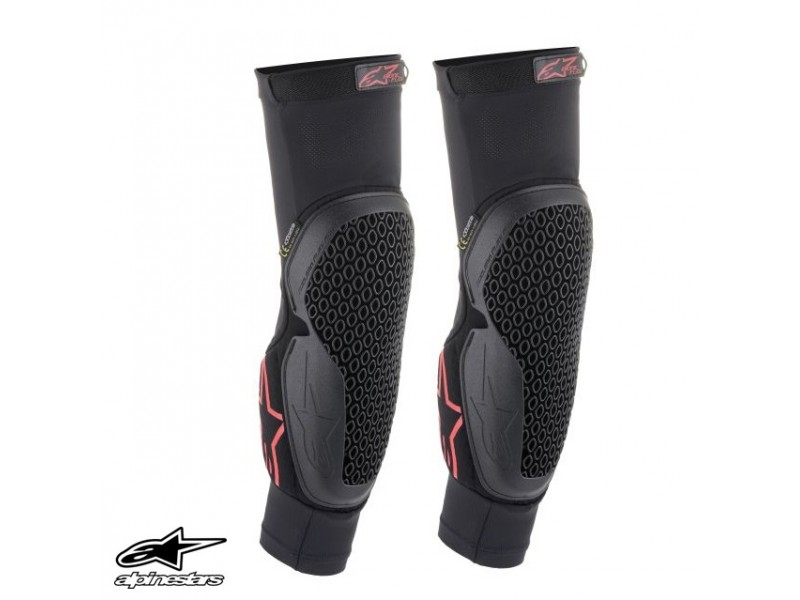 Set protectii coate adulti Alpine Star model MX Bionic Flex culoare: negru/rosu