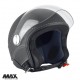 Casca open face (demi-jet) Max Helmets model DJ06 LS Vision (V2B) culoare: negru mat (00S) - 100% MADE IN ITALY