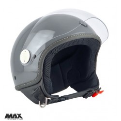 Casca open face (demi-jet) Max Helmets model DJ06 LS 7.9 culoare: gri mat (GTS) - 100% MADE IN ITALY Casca open face (demi-jet) Max Helmets model DJ06 LS 7.9 culoare: gri mat (GTS) - 100% MADE IN ITALY