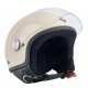 Casca open face (demi-jet) Max Helmets model DJ06 LS 7.9 (FLS) culoare: crem lucios (00X) - 100% MADE IN ITALY