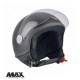 Casca open face (demi-jet) Max Helmets model DJ06 LS 7.9 (FLS) culoare: negru mat (00S) - 100% MADE IN ITALY Casca open face (demi-jet) Max Helmets model DJ06 LS 7.9 (FLS) culoare: negru mat (00S) - 100% MADE IN ITALY