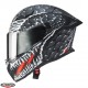 Casca integrala Caberg model Drift Evo II SV Crok H9 negru/antracit/rosu fluor mat Pinlock ready - lentila Pinlock inclusa