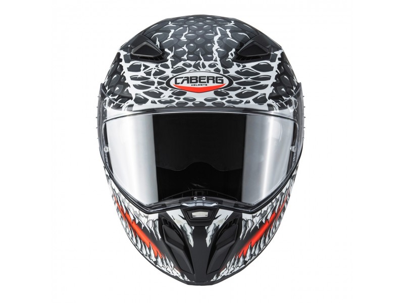 Casca integrala Caberg model Drift Evo II SV Crok H9 negru/antracit/rosu fluor mat Pinlock ready - lentila Pinlock inclusa