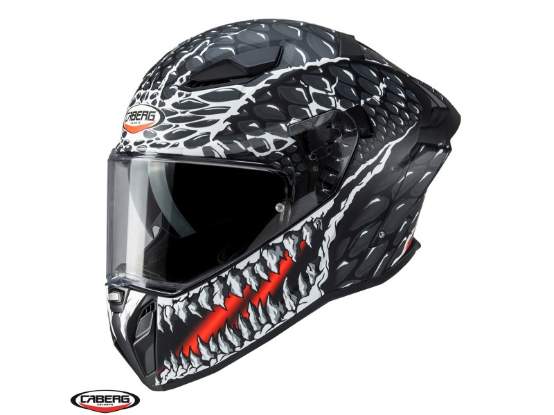 Casca integrala Caberg model Drift Evo II SV Crok H9 negru/antracit/rosu fluor mat Pinlock ready - lentila Pinlock inclusa