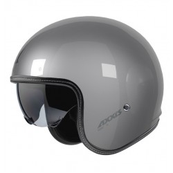 Casca Axxis model Hornet S SV A2 gri lucios (ochelari soare integrati) - omologare noua ECE 22.06
