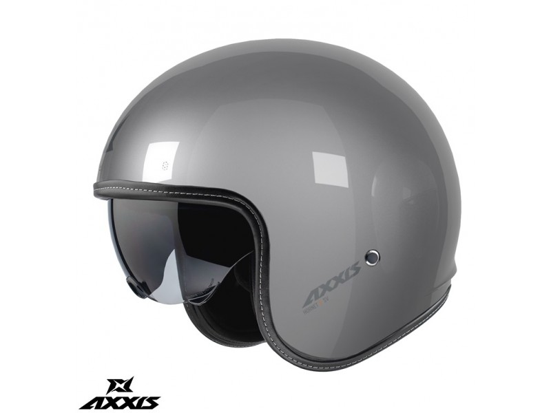 Casca Axxis model Hornet S SV A2 gri lucios (ochelari soare integrati) - omologare noua ECE 22.06 Casca Axxis model Hornet S SV A2 gri lucios (ochelari soare integrati) - omologare noua ECE 22.06