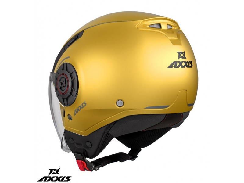 Casca Axxis model Metro S A3 galben mat (open face) - omologare noua ECE 22.06 Casca Axxis model Metro S A3 galben mat (open face) - omologare noua ECE 22.06