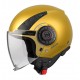 Casca Axxis model Metro S A3 galben mat (open face) - omologare noua ECE 22.06