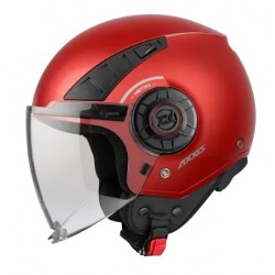 Casca Axxis model Metro S A5 rosu mat (open face) - omologare noua ECE 22.06