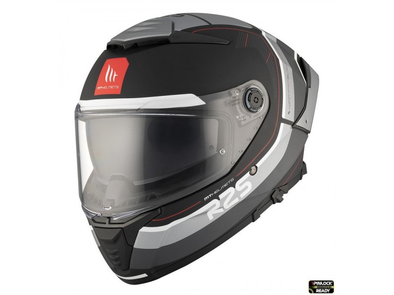 Casca integrala MT Thunder 4 SV R25 B2 negru/gri mat (ochelari soare integrati)