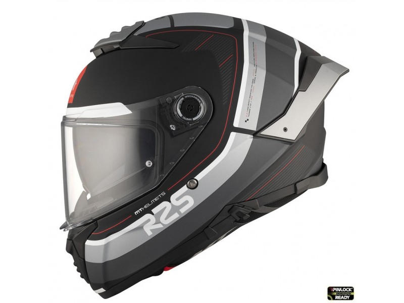Casca integrala MT Thunder 4 SV R25 B2 negru/gri mat (ochelari soare integrati)