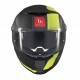 Casca integrala MT Thunder 4 SV Treads D3 galben fluor mat (ochelari soare integrati)