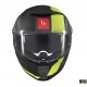 Casca integrala MT Thunder 4 SV Treads D3 galben fluor mat (ochelari soare integrati)