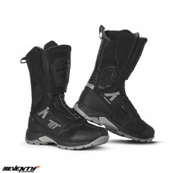 Ghete (cizme) moto Adventure (Touring) Unisex Seventy model SD-BA6 Stelvio culoare: negru/gri Ghete (cizme) moto Adventure (Touring) Unisex Seventy model SD-BA6 Stelvio culoare: negru/gri