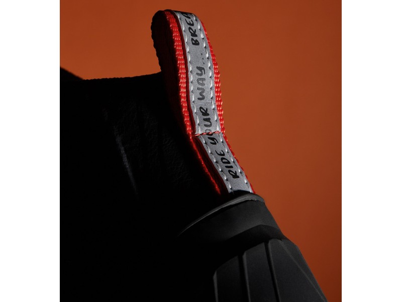 Ghete (cizme) moto Adventure (Touring) Unisex Seventy model SD-BA7 Stelvio culoare: negru/rosu/verde