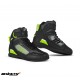 Ghete (cizme) moto Racing Unisex Seventy model SD-BR2 Veloce culoare: negru/galben fluor