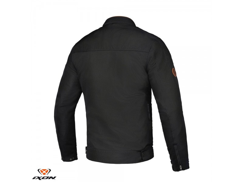 Geaca (jacheta) motociclete barbati Urban/Heritage Ixon vara model Cornet WP MS culoare: negru/maro Geaca (jacheta) motociclete barbati Urban/Heritage Ixon vara model Cornet WP MS culoare: negru/maro