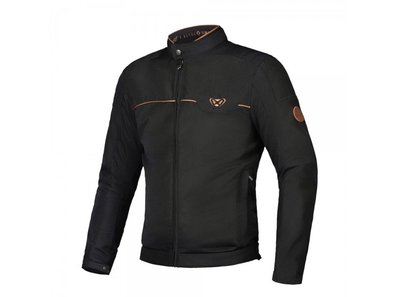 Geaca (jacheta) motociclete barbati Urban/Heritage Ixon vara model Cornet WP MS culoare: negru/maro