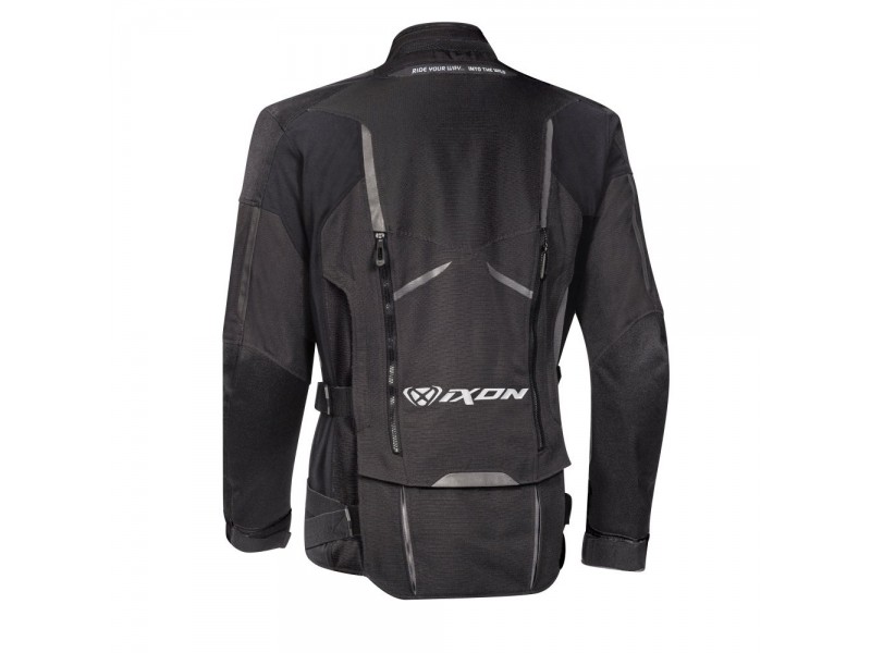 Geaca (jacheta) motociclete barbati Touring/Adventure Ixon All season model Ragnar MS culoare: negru/antracit