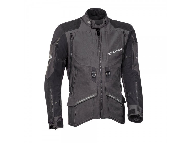 Geaca (jacheta) motociclete barbati Touring/Adventure Ixon All season model Ragnar MS culoare: negru/antracit