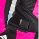 Geaca (jacheta) motociclete femei piele Racing Ixon vara model Vortex 3 MS culoare: negru/roz/alb Geaca (jacheta) motociclete femei piele Racing Ixon vara model Vortex 3 MS culoare: negru/roz/alb