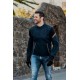 Geaca (jacheta) motociclete barbati Urban/Heritage Ixon mid-season model Striker Retro WP MS culoare: negru/navy/maro