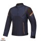 Geaca (jacheta) motociclete barbati Urban/Heritage Ixon mid-season model Striker Retro WP MS culoare: negru/navy/maro