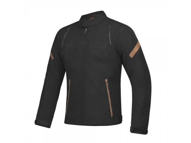 Geaca (jacheta) motociclete barbati Urban/Heritage Ixon mid-season model Striker Retro WP MS culoare: negru/maro Geaca (jacheta) motociclete barbati Urban/Heritage Ixon mid-season model Striker Retro WP MS culoare: negru/maro