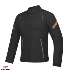 Geaca (jacheta) motociclete barbati Urban/Heritage Ixon mid-season model Striker Retro WP MS culoare: negru/maro Geaca (jacheta) motociclete barbati Urban/Heritage Ixon mid-season model Striker Retro WP MS culoare: negru/maro
