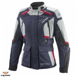 Geaca (jacheta) motociclete femei Touring/Adventure Ixon All season model Midgard MS culoare: gri/navy/negru Geaca (jacheta) motociclete femei Touring/Adventure Ixon All season model Midgard MS culoare: gri/navy/negru
