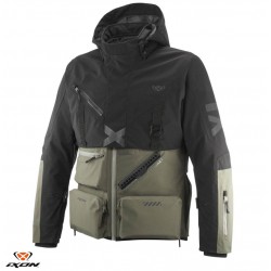 Geaca (jacheta) motociclete barbati Touring/Adventure Ixon All season model Etna MS culoare: khaki/negru - concept modular (geaca laminata; waterproof si pe exterior) Geaca (jacheta) motociclete barbati Touring/Adventure Ixon All season model Etna MS culoare: khaki/negru - concept modular (geaca laminata; waterproof si pe exterior)