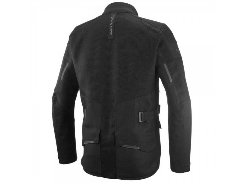 Geaca (jacheta) motociclete barbati Touring/Adventure Ixon vara model M-Njord MS culoare: negru