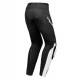 Pantaloni motociclete barbati piele Racing Ixon vara model Vortex 3 MS culoare: negru/alb
